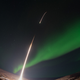 Illustration for article titled A NASA Rocket Soars Into an Emerald Aurora